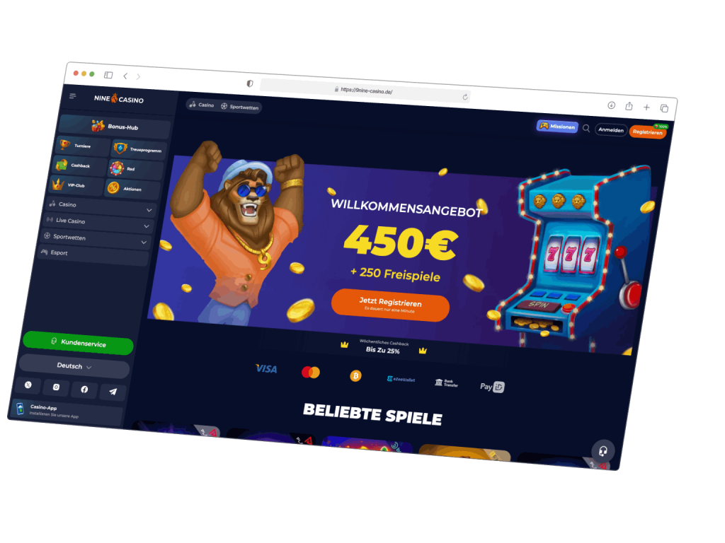 nine casino online