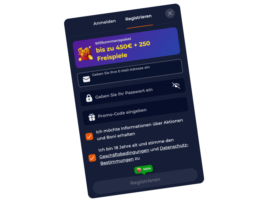 nine casino registrieren